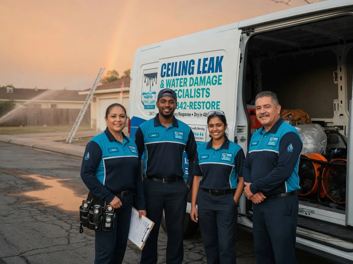 Ceiling Leak Cleanup company in Bellefontaine, OH